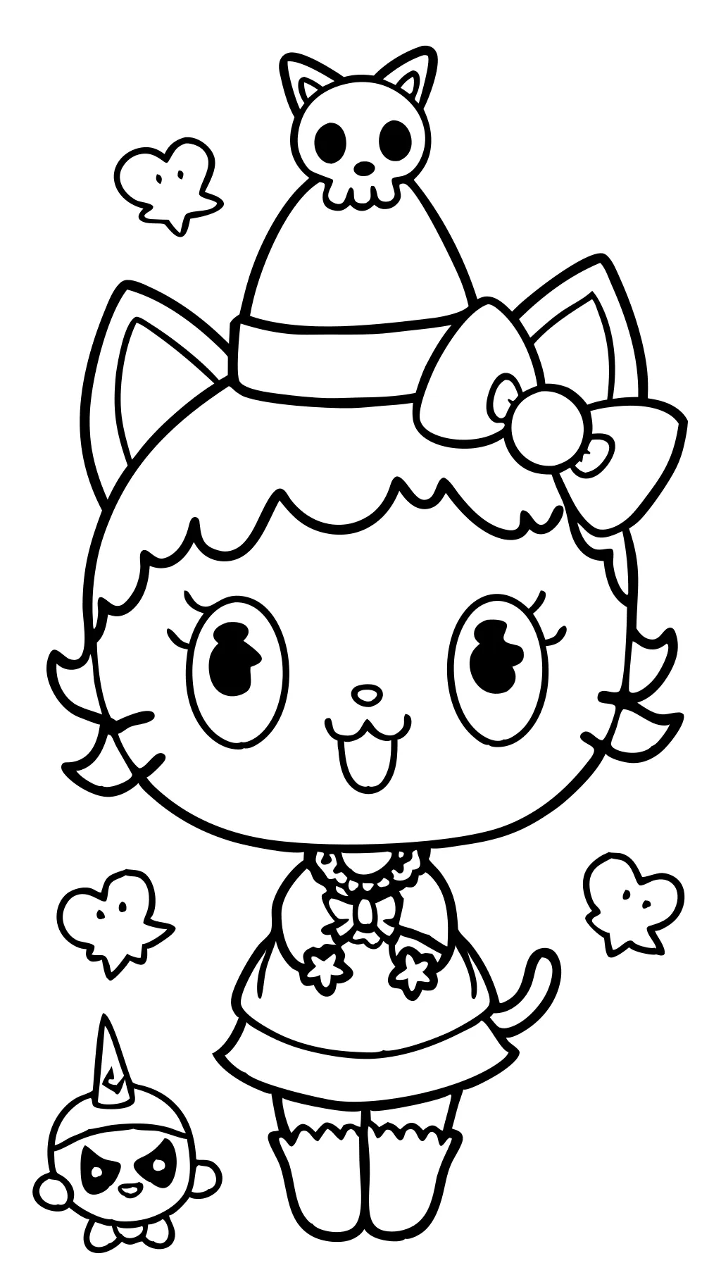 coloriages kuromi mignons